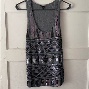 Express Sequin Tank